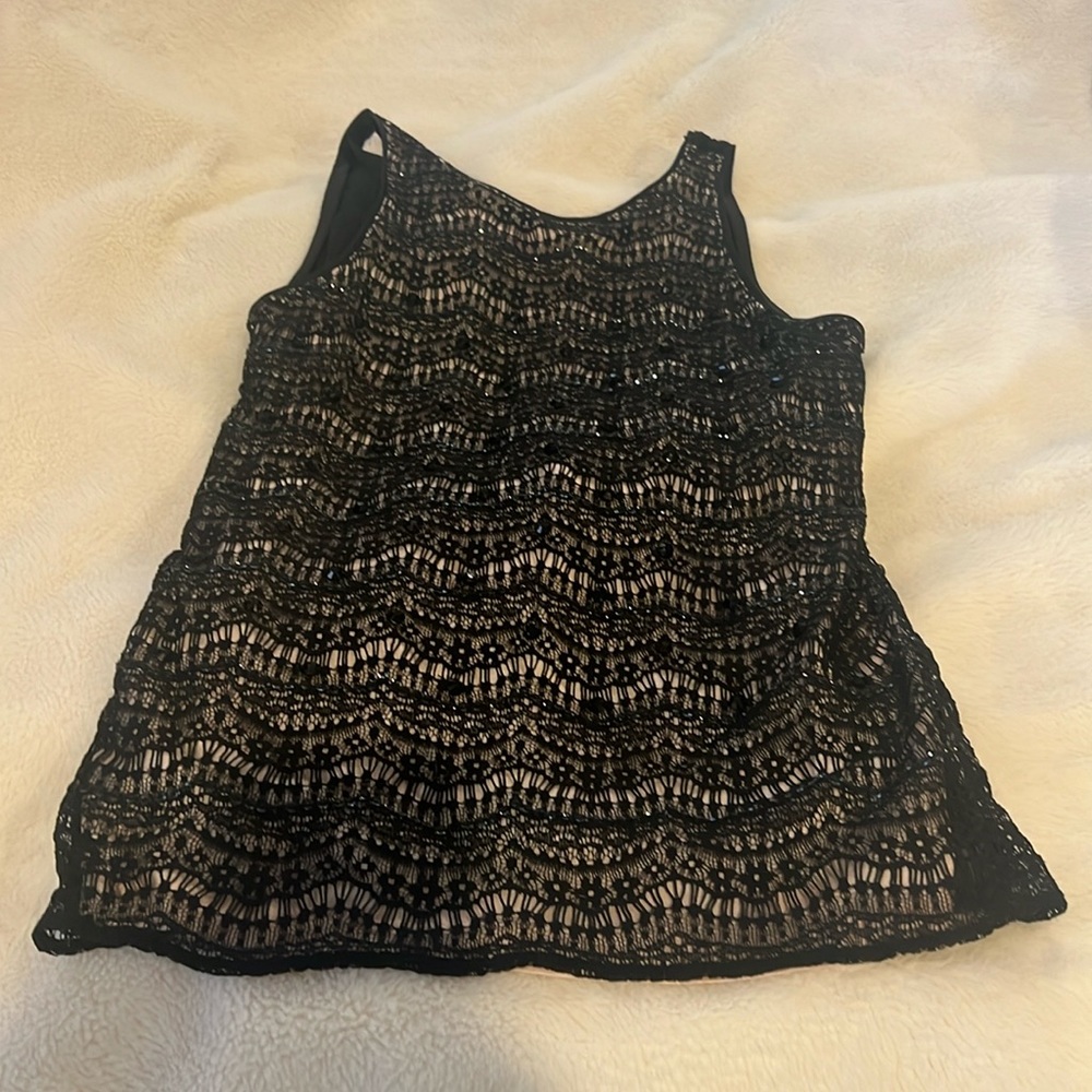Anne Taylor beaded top